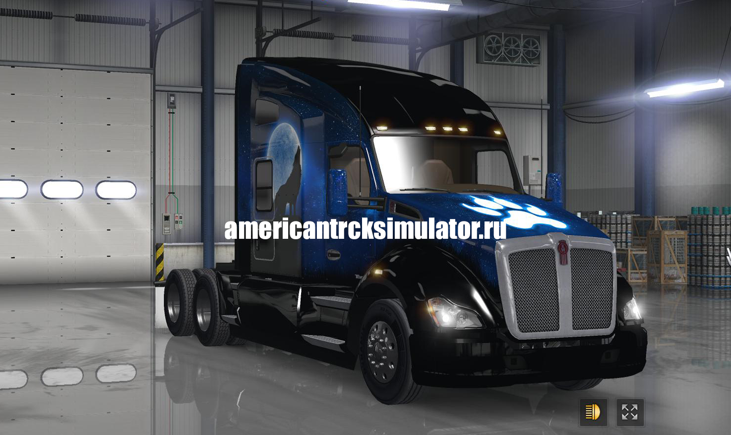 Скин для Kenworth T680 Wolf