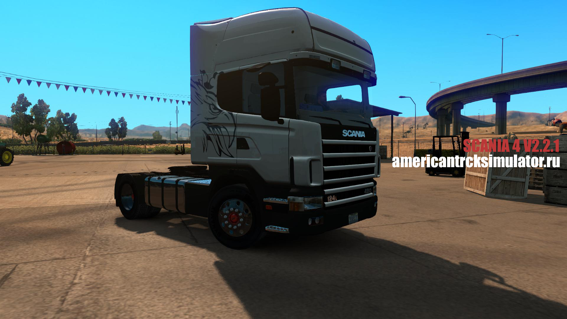 Грузовик SCANIA 4 V2.2.1 для ATS