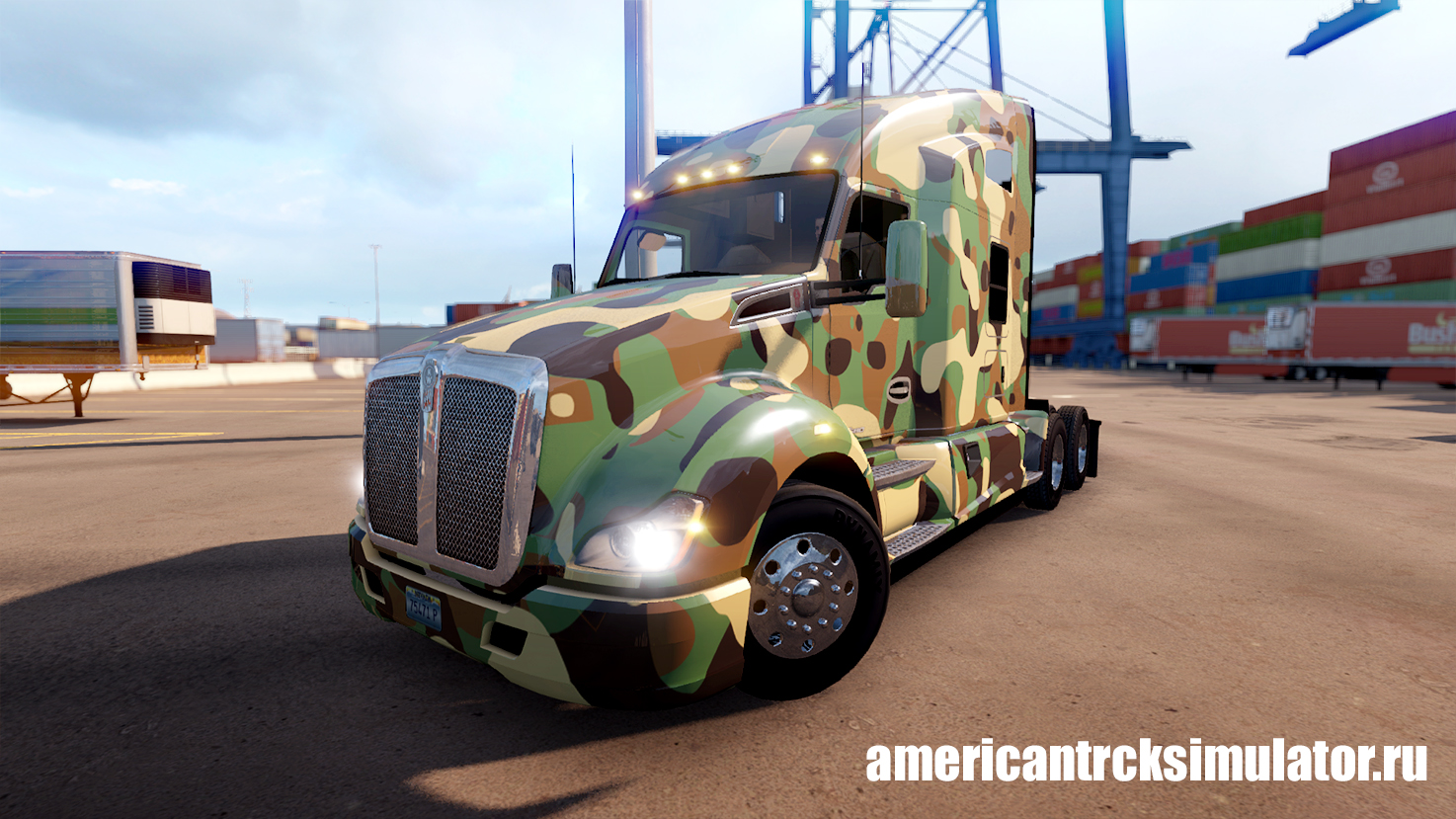 KENWORTH Military скин для ATS