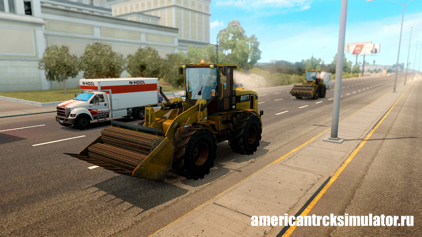 Бульдозер для трафика American Tru...