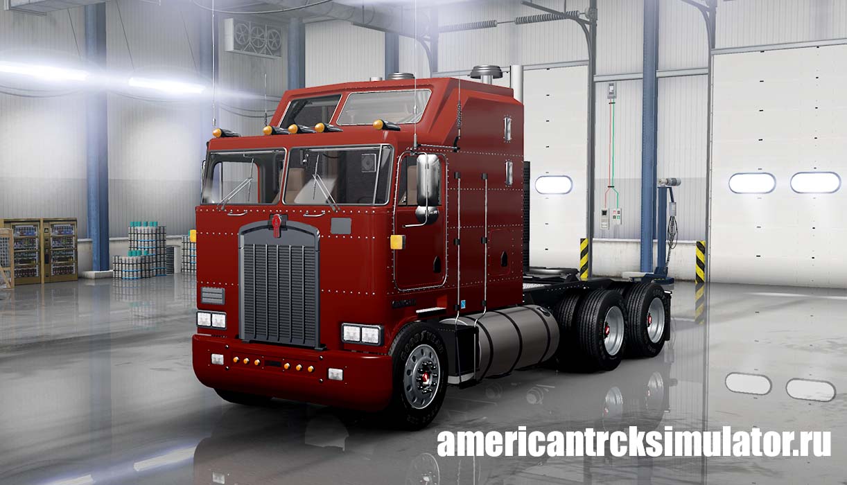 Мод грузовик Kenworth K100 V2 для American Truck Simulator