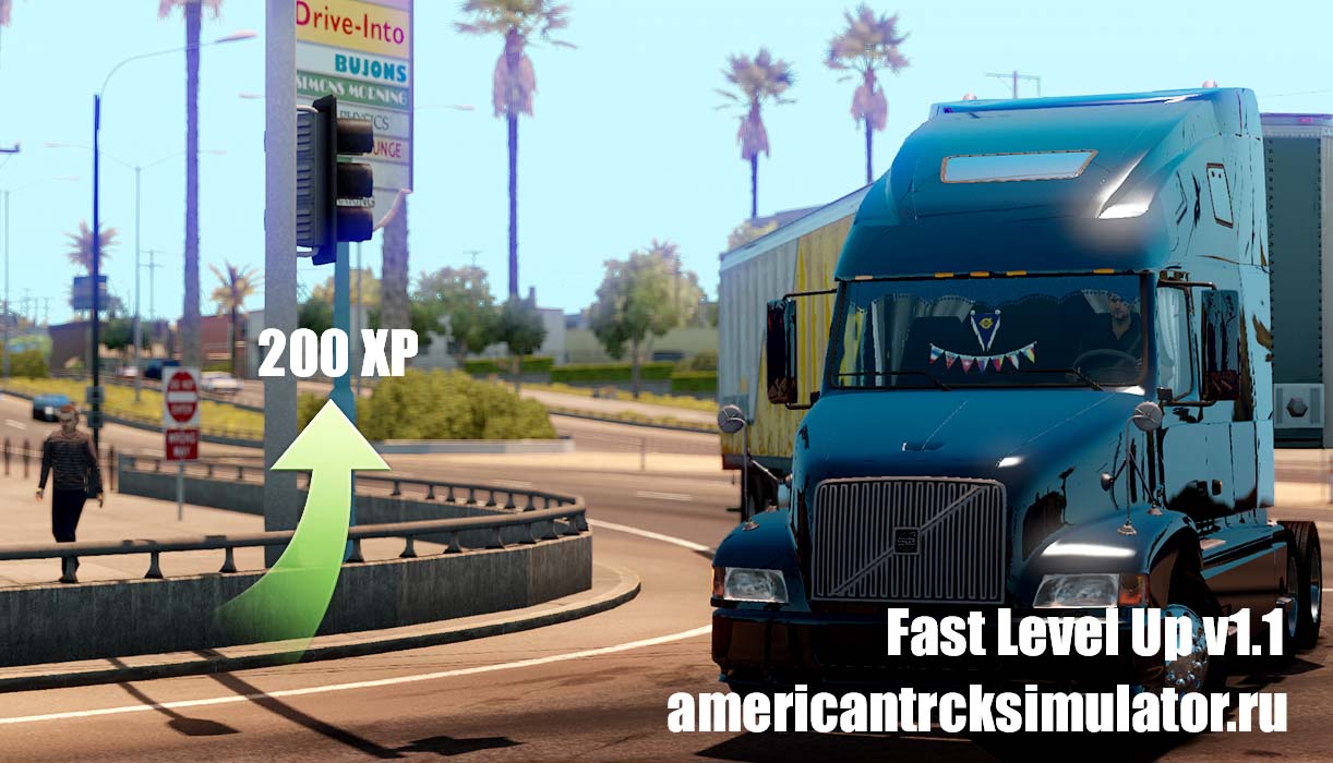 Мод Fast Level Up v1.1 для America...