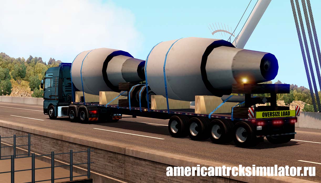 Прицепы Oversize USA Trailers v1.0...