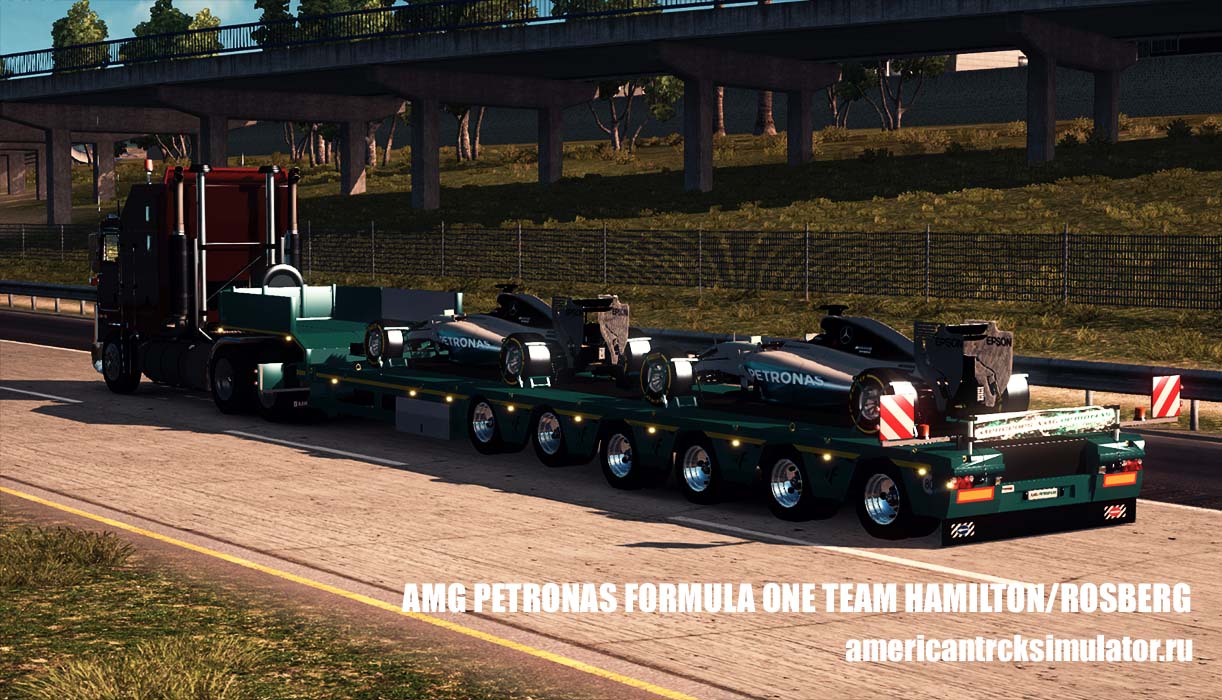 Прицеп Mercedes AMG Petronas Formu...