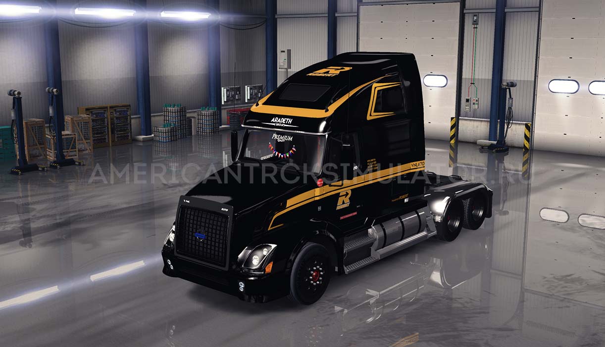 Скин Groupe Robert Black для Volvo...