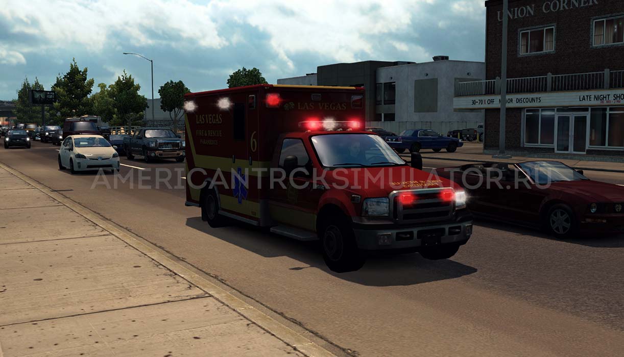 Мод USA Emergency traffic v1.1 для...