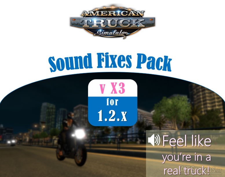 Мод Sound Fixes Pack vX3