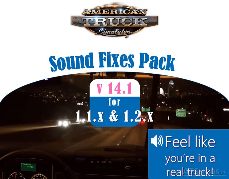 Мод Sound Fixes Pack v 14.1