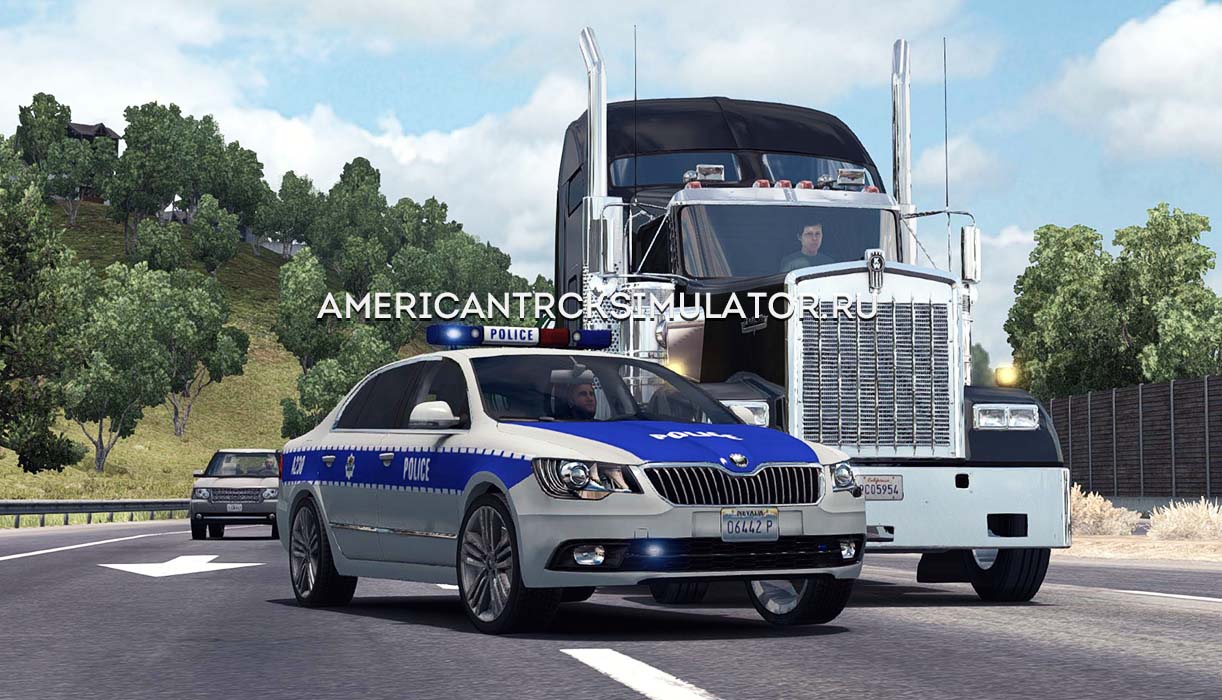 Автомобиль Skoda Superb Police v1.2