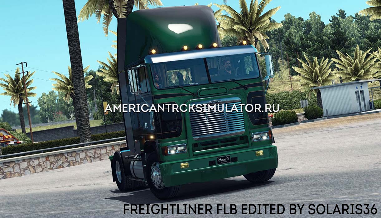 Freightliner FLB edited by Solaris...