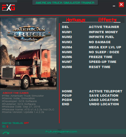 Трейнер для American Truck Simulat...