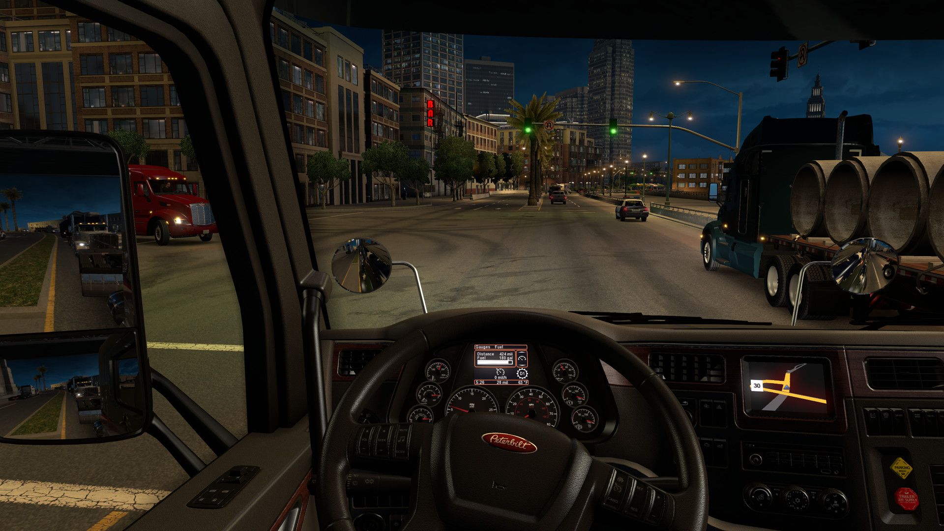 American Truck Simulator с модами