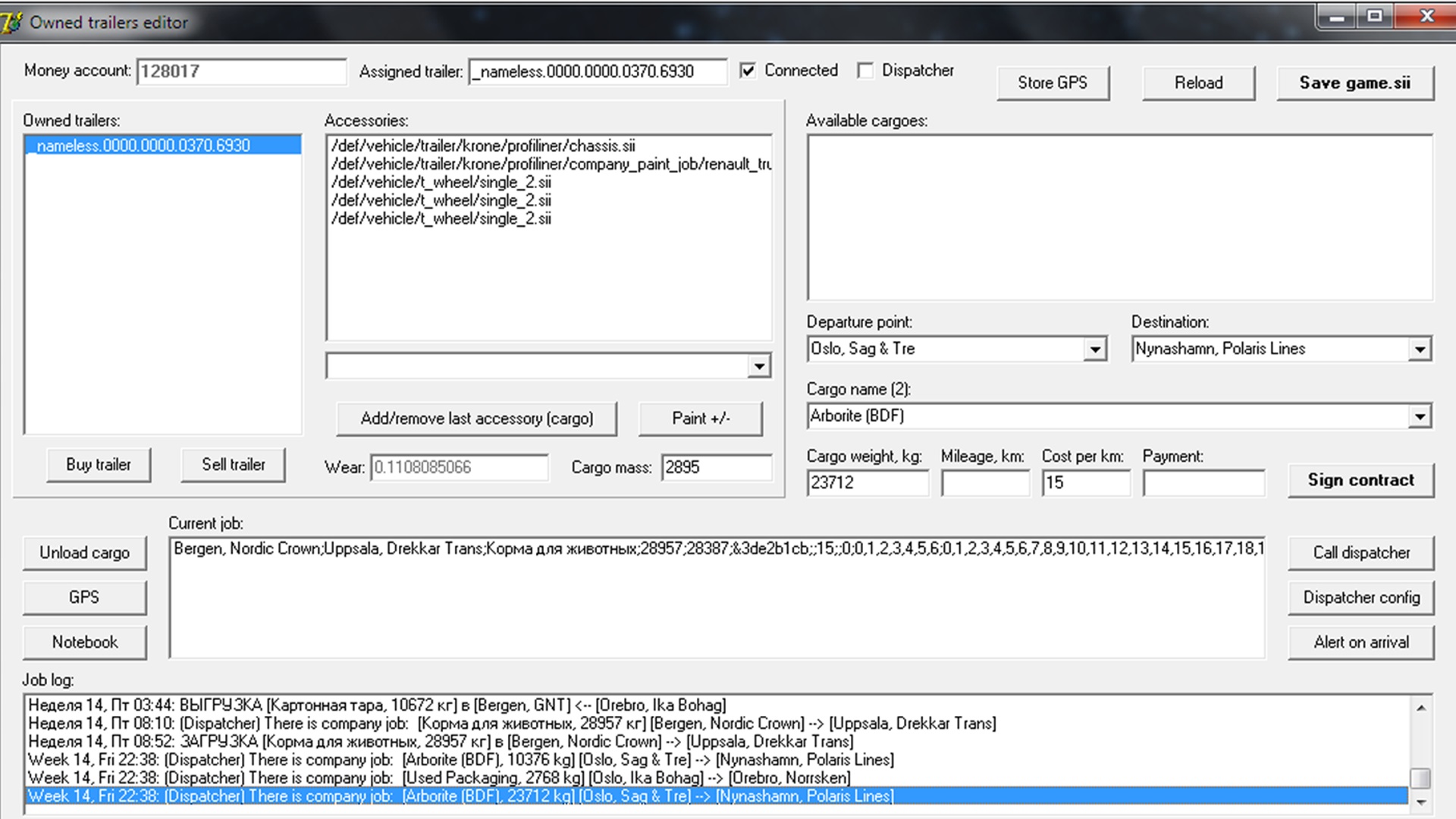 Tedit для American Truck Simulator