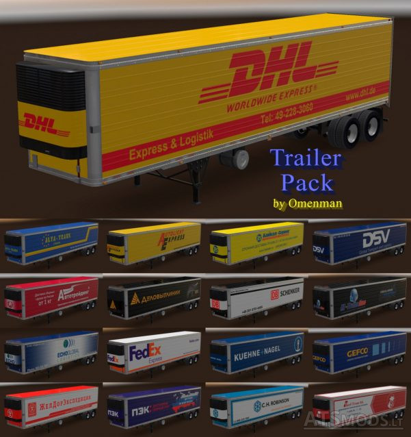 Трейлеры логистических компаний