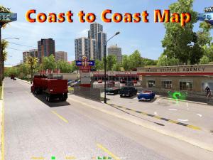 Карта Coast to Coast для ATS 1.29