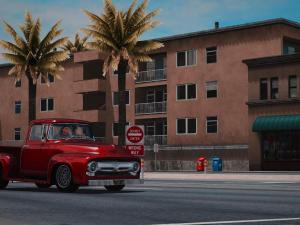 Новый Ford F-100 1956 Custom Cab 1956 для American Truck Simulator