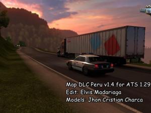 Карта Перу для ATS