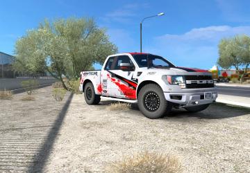 Мод Ford F-150 SVT Raptor версия 2.5 для American Truck Simulator
