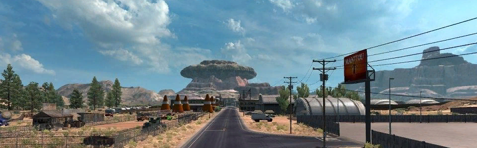 Карта-аддон Radiator Springs для A...