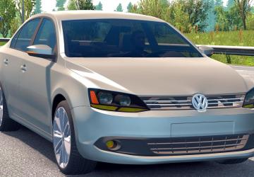 Легковой автомобиль Volkswagen Jetta 2014 для American Truck Simulator