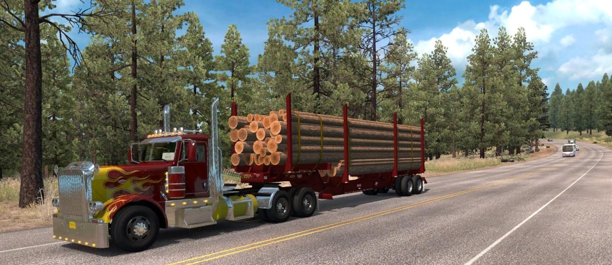 Мод HN Pitts LP40-4L Logger для American Truck Simulator