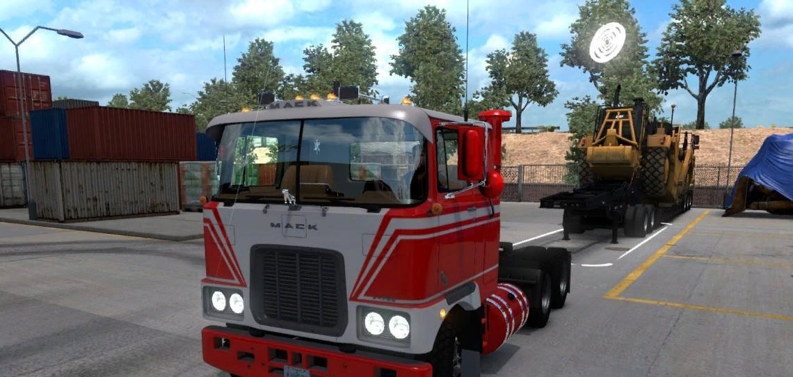 Мод Mack F700 для American Truck S...