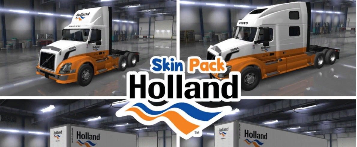 Скинпак «Holland» для своего прице...