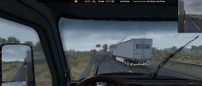 Мод Heavy Rain для American Truck ...
