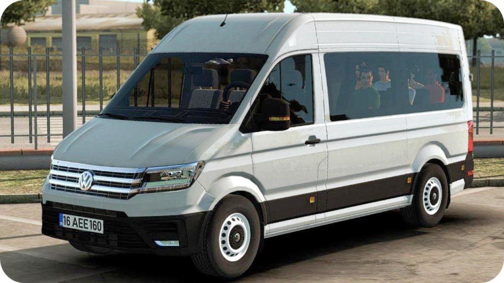 Мод Volkswagen crafter 2019 для American Truck Simulator