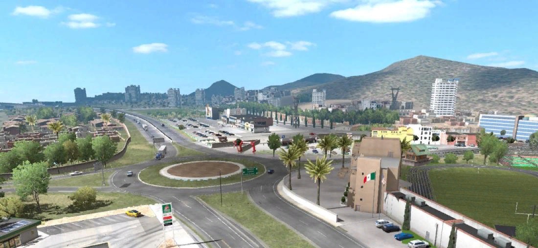 Карта Mexssimap v1.3 для American Truck Simulator