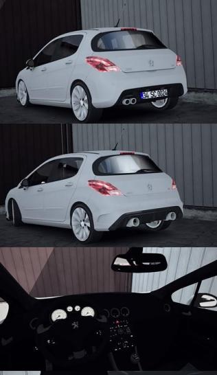 Мод Peugeot 308 2010 версия 1.0