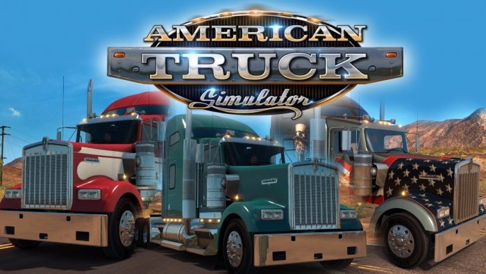 Игру american truck simulator верс...